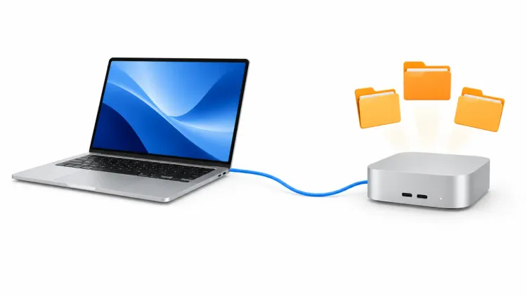 Я наконец дал работу своему Mac mini. Руководить им можно с MacBook