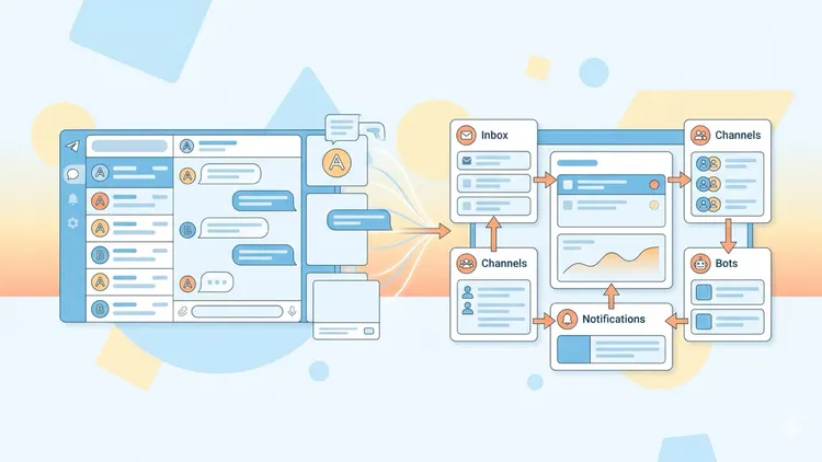 Telegram как рабочий интерфейс, а не просто мессенджер