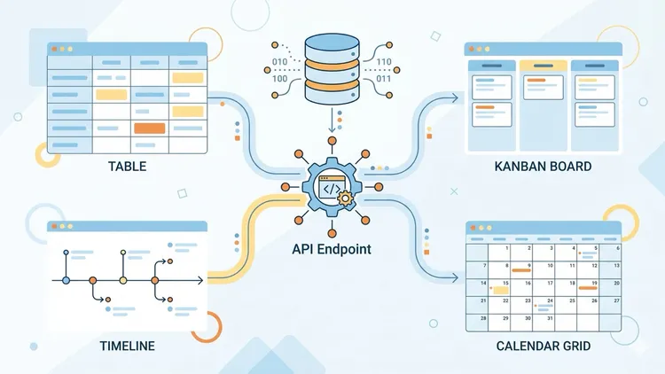 Notion Views API — программное управление представлениями баз данных