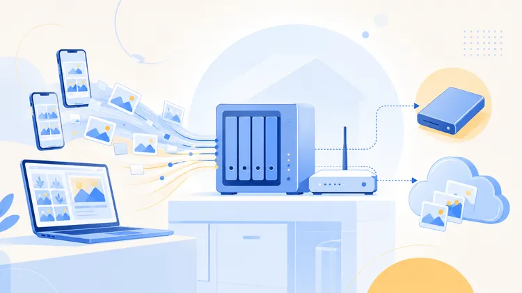Домашнее облако на Synology: Immich и резервная копия 3-2-1