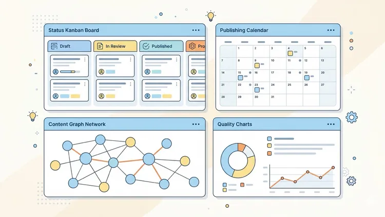 Notion Dashboards для редакционного контура — как собрать пульт управления контентом