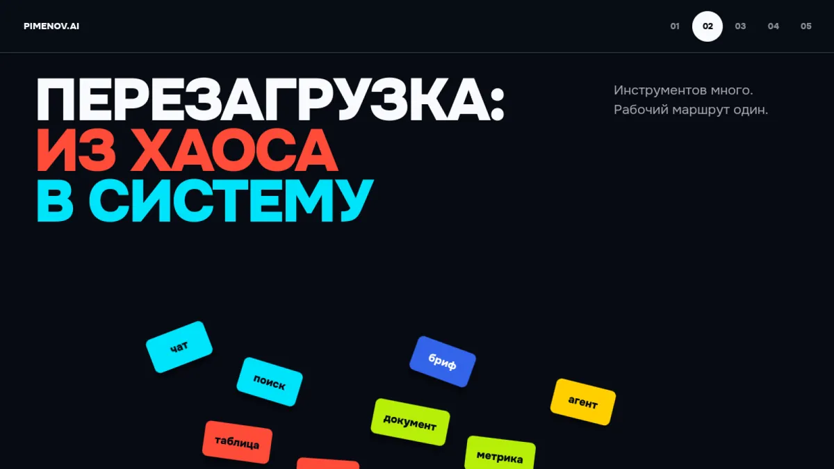 Перезагрузка: из хаоса в систему
