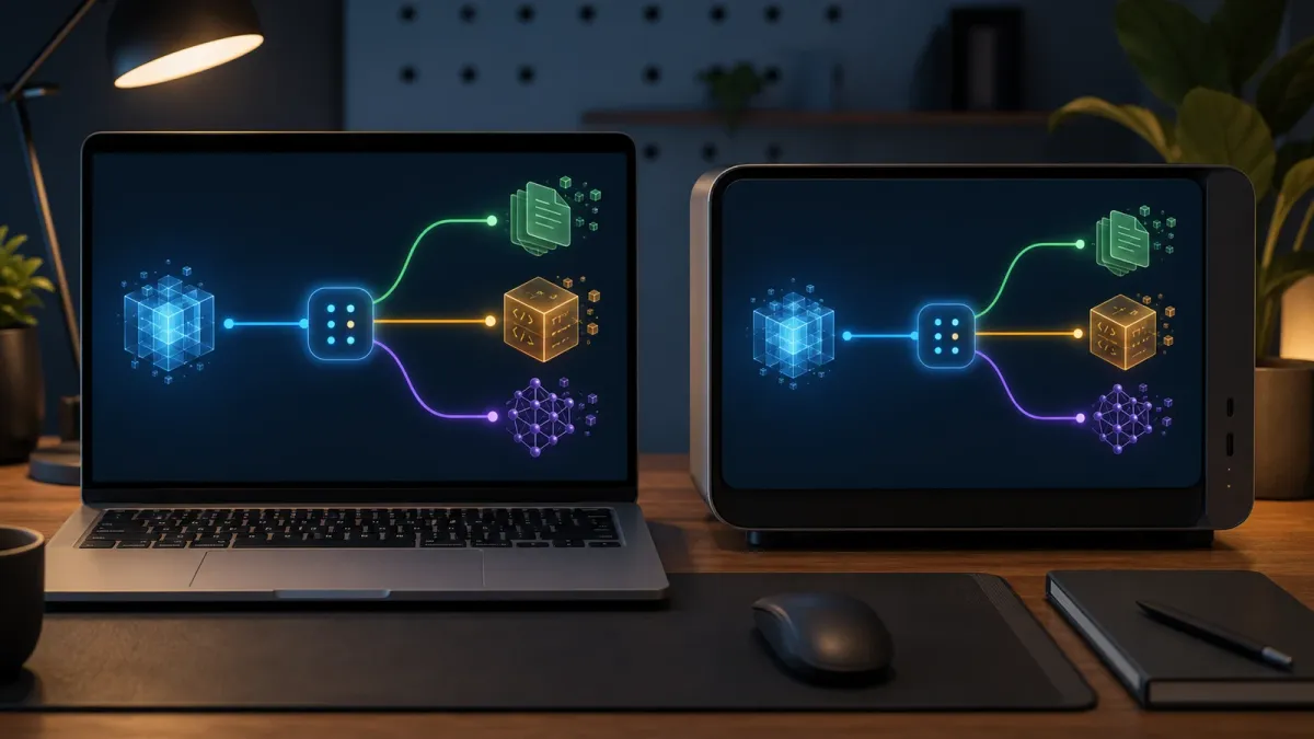 Один рабочий процесс Codex на двух машинах через локальные Router-инстансы