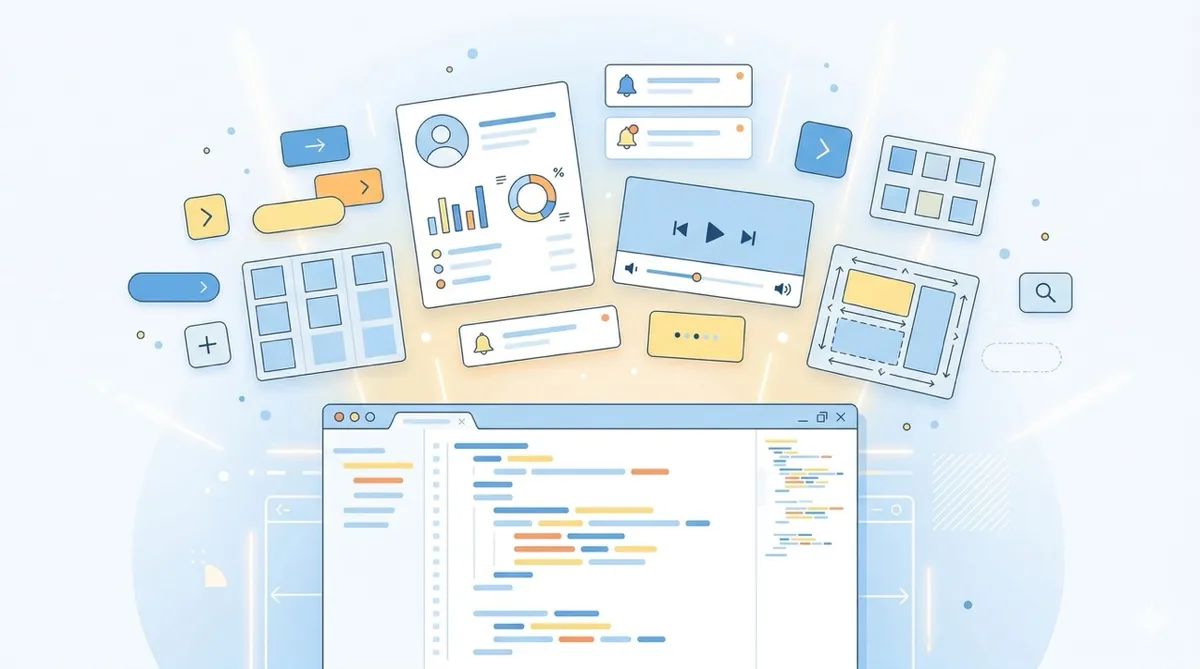 Shadcn Studio — расширенная библиотека компонентов и блоков shadcn/ui